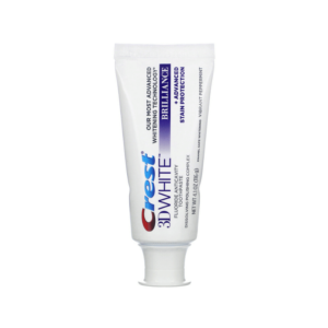 Crest 3D White Brilliance White Teeth Whitening Toothpaste Tube