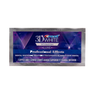 Crest 3D Professional Effects Luxe Teeth Whitening Strips Single Pouch