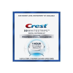 Crest Supreme Professional Exclusive Teeth Whitening Strips Box