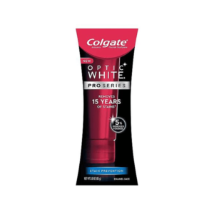 Colgate Optic White Pro Series Teeth Whitening Toothpaste Box