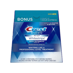 Crest 3D Professional Effects Teeth Whitening Strips Box USA
