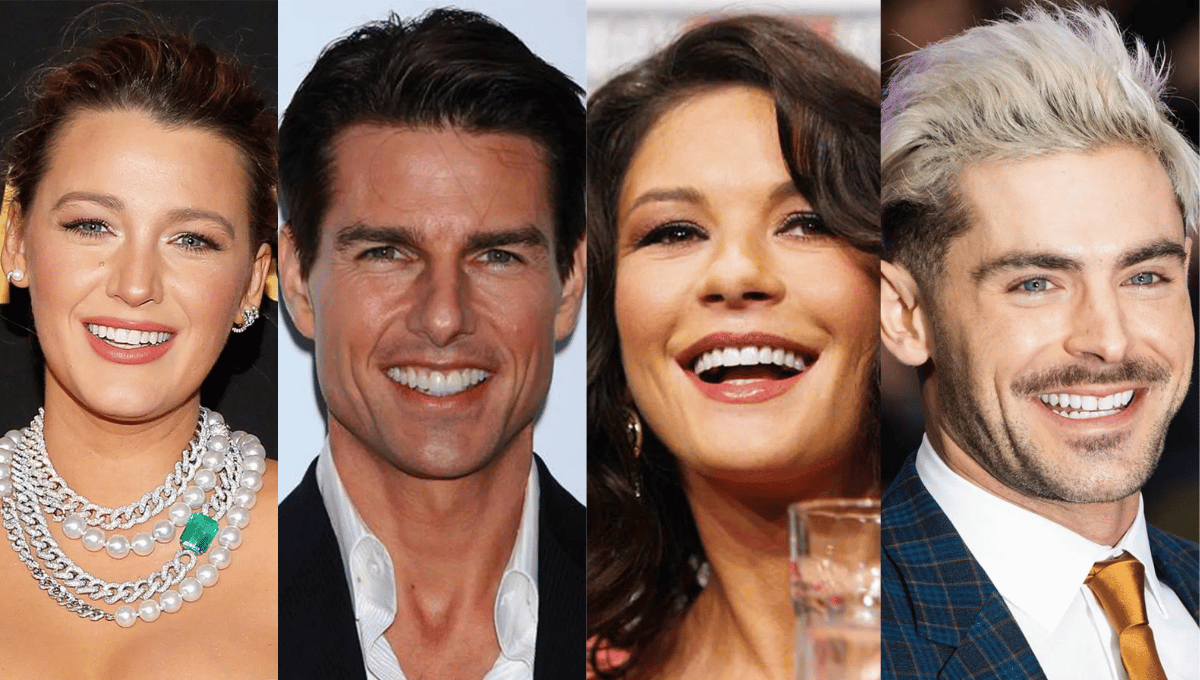 10 Famous Movie & TV Stars Who Have Had Teeth Makeovers Banner